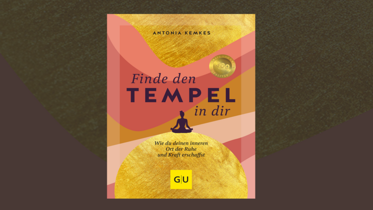 Buchcover: Antonia Kemkes "Finde den Tempel in dir"
